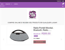 Tablet Screenshot of infonat.com.br